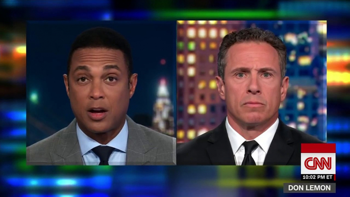 Lemon and Cuomo reenact Trump's 13 seconds of silence