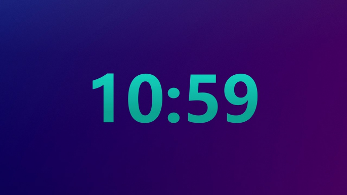 11 Minute Timer Countdown with Sound Alarm / Conto alla rovescia 11 minuti