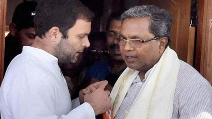 Siddaramaiah hit bacsk Rahul | ராகுல் விமர்சனத்தை அடுத்த  சித்தராமையா பாய்ச்சல்!- வீடியோ