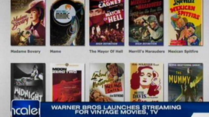 Warner Bros launches streaming for vintage movies, TV