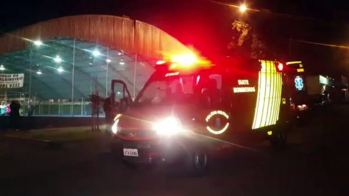 Siate atende jovem ferida em prática esportiva no Bairro Floresta