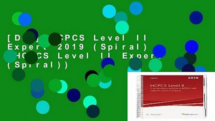 [Doc] HCPCS Level II Expert 2019 (Spiral) (HCPCS Level II Expert (Spiral))