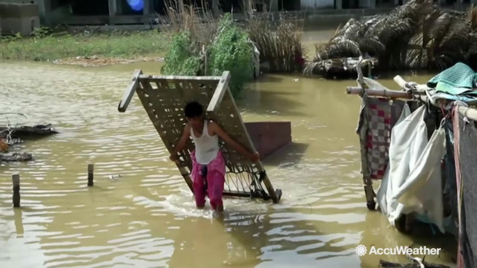 Deadly monsoon flooding kills 12 people and knocks out power