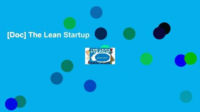 [Doc] The Lean Startup