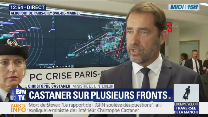 Mort de Steve: pour Christophe Castaner, "le rapport de l'IGPN soulève des questions"