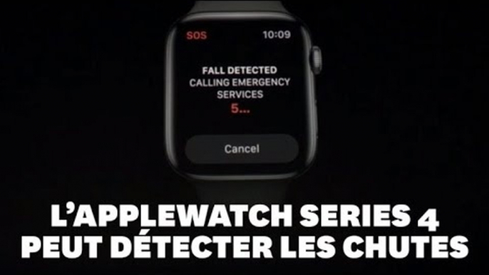 AppleWatch Series 4: Les deux nouveautés qui vont plaire à vos grands-parents