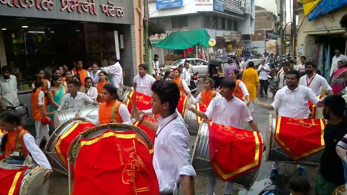 Dhol Tasha Vlog _Shivtandav Vadya Pathak Vadan Kapaleshwar Palkhi Miravnuk,Nashik__ #MaharashtrianBeats_