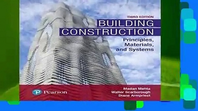 Building Construction: Principles, Materials, and Systems (What s New in Trades   Technology)