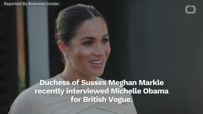 Michelle Obama Gives Meghan Markle Parenting Advice