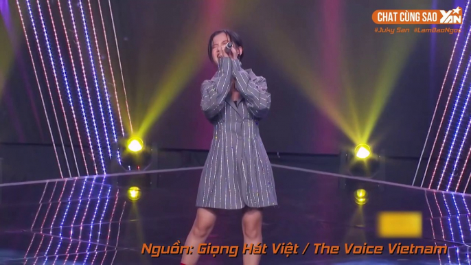 Juky San & Lâm Bảo Ngọc tiết lộ hậu trường thú vị của The Voice 2019 I Tập 10 – CHAT CÙNG SAO