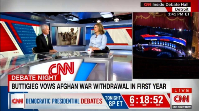 Buttigieg vows afghan war withdrawal in first year. #News #BriannaKeilar #CNN