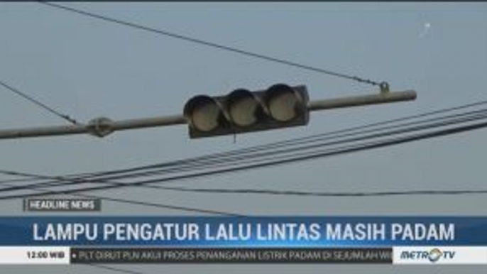 Sejumlah Lampu Lalu Lintas di Bekasi Masih Padam