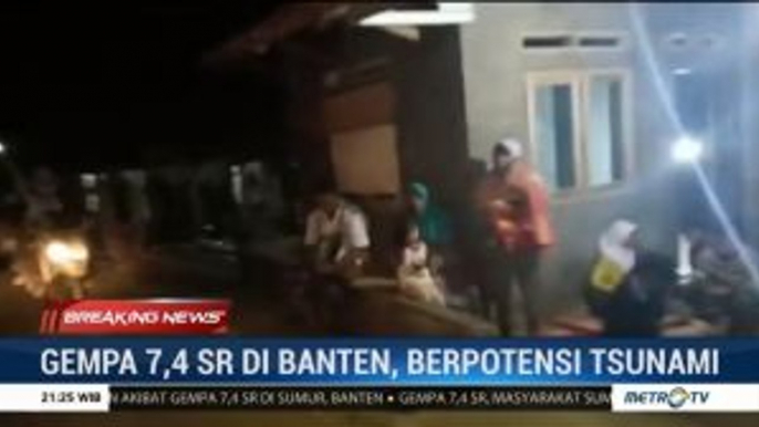 Cerita Kepanikan Imas Saat Mengungsi Jauhi Potensi Tsunami