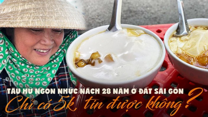 Gánh tàu hủ ngon nhức nách tuổi đời 28 năm ở đất Sài Gòn