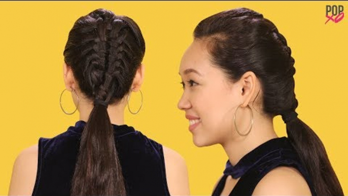 How To Make A Zipper Braid | Braid Hairstyles - POPxo