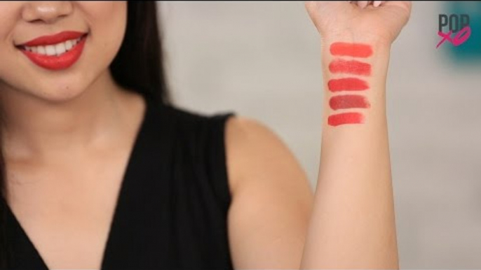 Top 5 Red Lipsticks Under Rs 500 | Red Lipstick Shades For Indian Skin Tones - POPxo