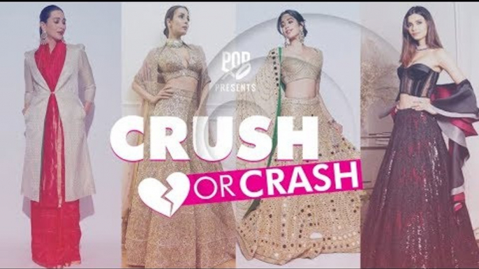 Crush Or Crash: Akash Ambani and Shloka Mehta's Reception - Episode 69 - POPxo Fashion