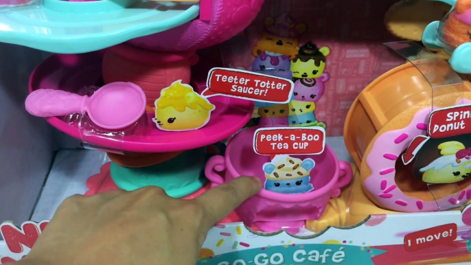 Num Noms Go Go Cafe Playset with Scented Characters Toy Unboxing Review || KTB