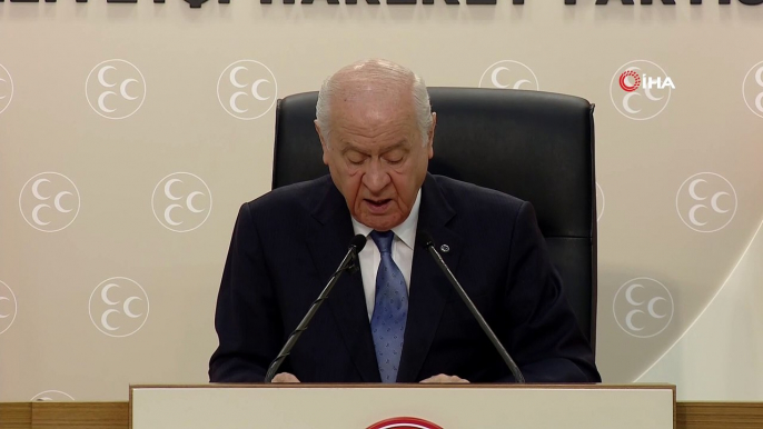 MHP Genel Başkanı Bahçeli: 'CHP'nin dili teslimiyetçidir. PKK'yla masa mı kurulsun CHP bunu mu istiyor? Bu nasıl bir köhneliktir'