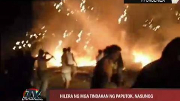 Fire hits firecracker stores in Zamboanga