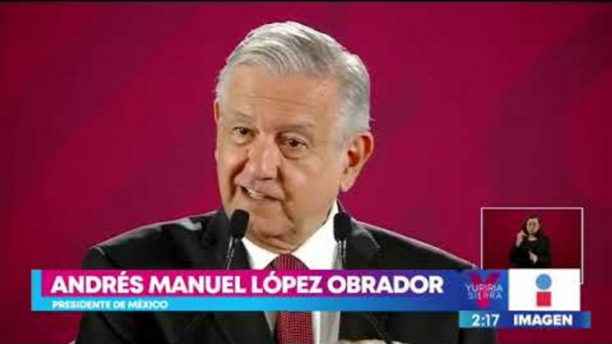 AMLO reitera que no habrá ningún aumento de impuestos | Noticias con Yuriria Sierra