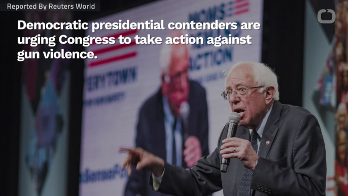 Democratic Presidential Candidates Ask Congress To Do Something Against Gun Violence