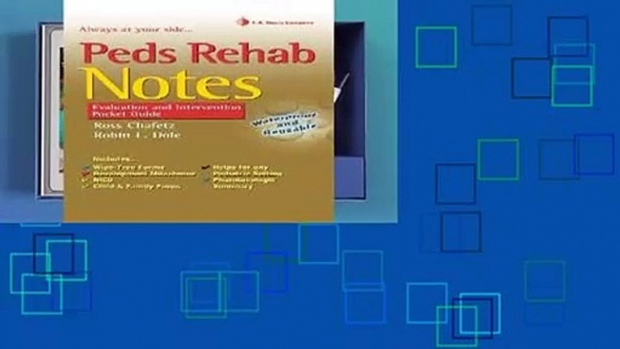 [READ] Peds Rehab Notes (Davis s Notes Book)