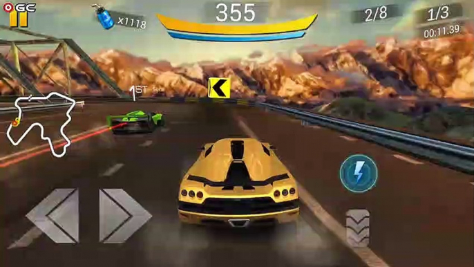 Crazy Racing Car 3D MAX "New Cars" Breeze Map 6 Speed Car Games - Android Gameplay Video #6