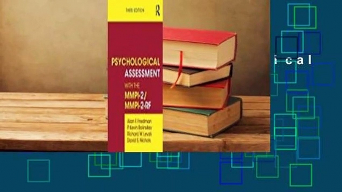 Full E-book  Psychological Assessment with the Mmpi-2/Mmpi-2-RF  Best Sellers Rank : #3