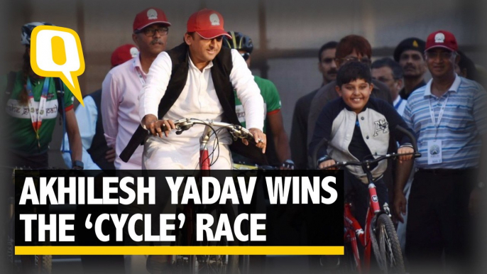 The Quint: Akhilesh Gets the SP ‘Cycle’ Symbol; Supporters Express Joy