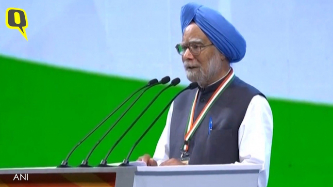 PM Modi Made "Tall, Yet Unfulfilled Promises," Says Manmohan Singh at Congress Plenary Meet