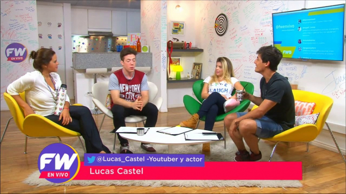 Lucas Castel cuenta como empezó con los videos