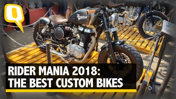 Custom bikes at Rider Mania 2018 | The Quint