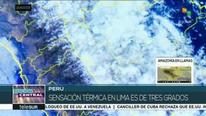 Perú: Servicio de Meteorología anuncia anomalías en temperaturas