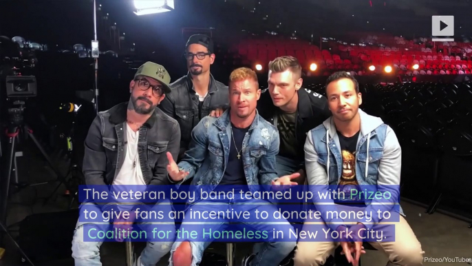 Backstreet Boys Launch Campaign to Fight Homelessness in NYC