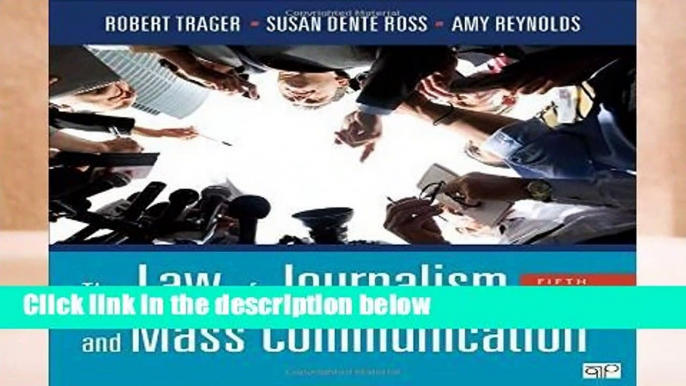 Full E-book  The Law of Journalism and Mass Communication  Best Sellers Rank : #5