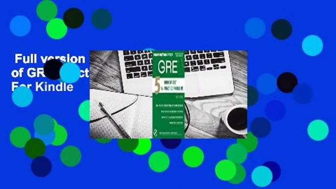 Full version  5 lb. Book of GRE Practice Problems  For Kindle