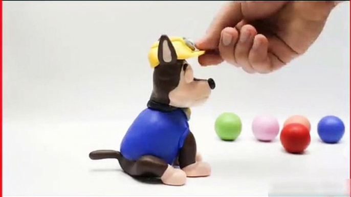 Play Doh Paw Patrol Chase Mighty Pups Stop Motion Play Doh Cartoons Animations Videos For Kids