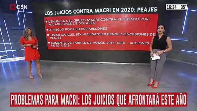 Las causas que preocupan a Mauricio Macri
