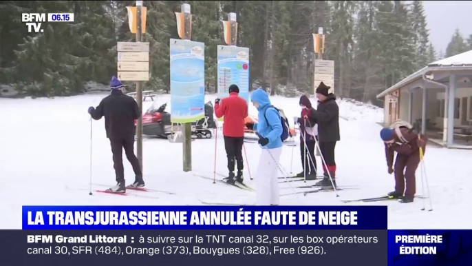 La Transjurassienne annulée faute de neige dans les Vosges