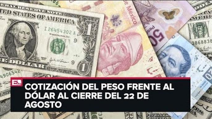 Así cerró el peso frente al dólar