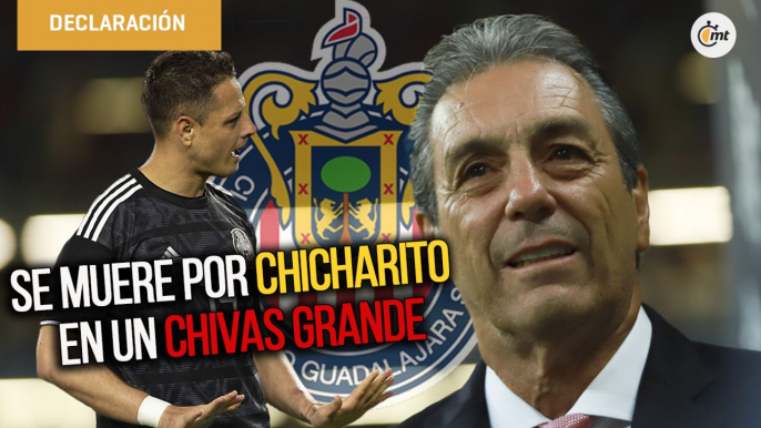 Tomás Boy se muere por Chicharito Hernández en un Chivas grande | Conferencia