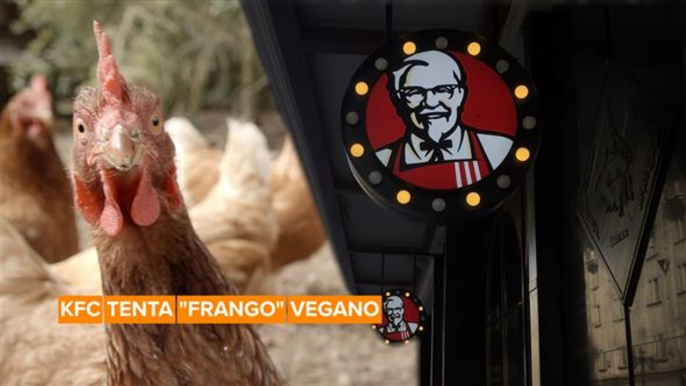 KFC está testando nuggets veganos