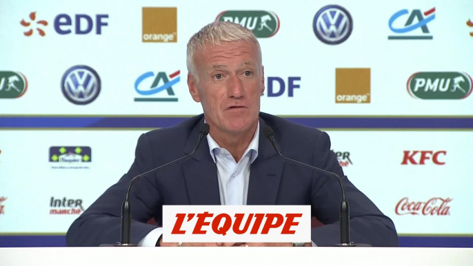 Deschamps «Appeler Laporte me semblait logique» - Foot - Bleus