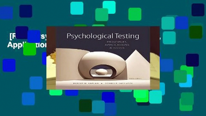 [Read] Psychological Testing: Principles, Applications, and Issues  For Online