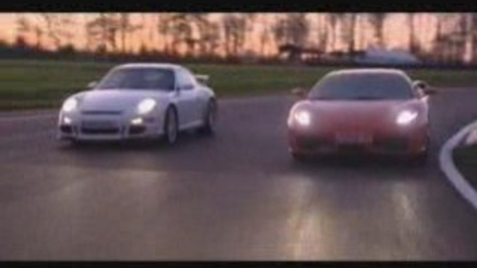 F430 vs 911 GT3