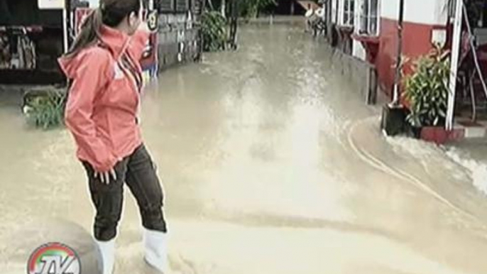 Portion of SCTEX damaged by floods