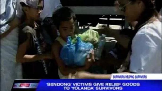 'Sendong' survivors help 'Yolanda' victims