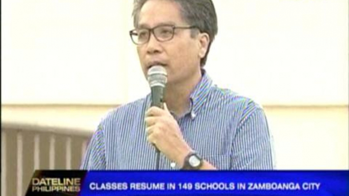 149 Zambo schools resume classes