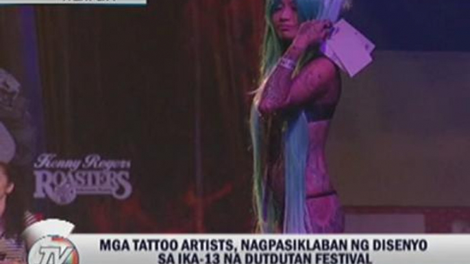 Spotlight on tattoo designs in Dutdutan Festival